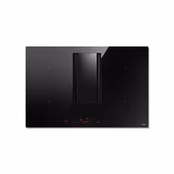Elica NikolaTesla Alpha B BL/A/78, Black, Built-in, 78 cm, Zone induction hob, Glass, 4 zone(s)