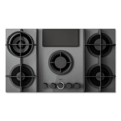 Elica NikolaTesla Flame EVO GR/A/88 Grey Built-in 88 cm Gas 5 zone(s) Built-in hood