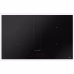 Elica NikolaTesla Fit XL Raw, Black, Built-in, 83 cm, Zone induction hob, Glass, 4 zone(s)