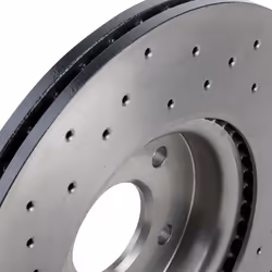 BREMBO Brake disc VOLVO: V40 Hatchback, S40 II, V50, FORD: Focus 2 XTRA LINE 25mm 5 perforated/vented Coated High-carbon 09.A728.1X 1368548,1384290 - Additional view 5