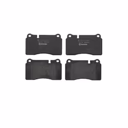 Brembo P44018 Low-Met Front Disc Brake Pad Set LAND ROVER OE# SFP500045