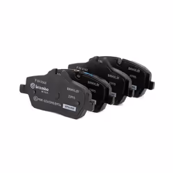 BREMBO P 06 034X Brake pad set prepared for wear warning indicator with brake caliper screws, with anti-squeak plate with accessories MINI: Hatchback - Additional view 4