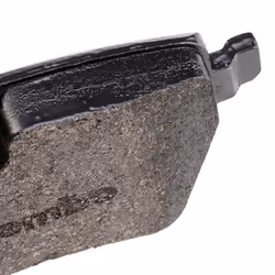 BREMBO P 06 051X Brake pad set prepared for wear warning indicator with anti-squeak plate without accessories MINI: Hatchback, Clubman, Convertible - Additional view 6
