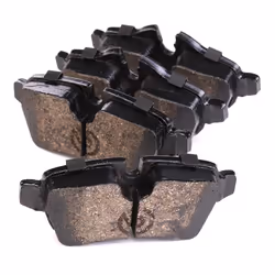 BREMBO P 06 052X Brake pad set prepared for wear warning indicator with anti-squeak plate without accessories MINI: Hatchback, Coupe, Clubman - Additional view 5