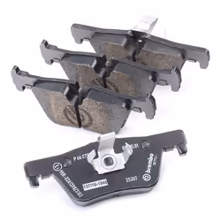 BREMBO P 06 071X Brake pad set prepared for wear warning indicator with anti-squeak plate without accessories BMW: 3 Touring, 1 Hatchback, 3 Saloon