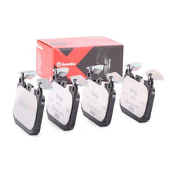 BREMBO P 06 088X Brake pad set prepared for wear warning indicator with anti-squeak plate without accessories, with counterweights BMW: 3 Touring