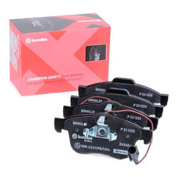 BREMBO P 23 132X Brake pad set incl. wear warning contact with anti-squeak plate without accessories ALFA ROMEO: Giulietta Hatchback