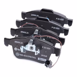 BREMBO P 23 132X Brake pad set incl. wear warning contact with anti-squeak plate without accessories ALFA ROMEO: Giulietta Hatchback