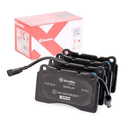 BREMBO P 23 154X Brake pad set incl. wear warning contact with anti-squeak plate without accessories ALFA ROMEO: Giulietta Hatchback