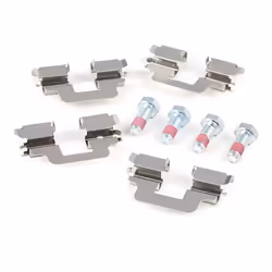 BREMBO P 24 075X Brake pad set excl. wear warning contact with brake caliper screws, with anti-squeak plate with accessories FORD: MONDEO 4, KUGA 1