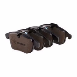 BREMBO P 24 076X Brake pad set excl. wear warning contact with anti-squeak plate without accessories VOLVO: XC70 II Estate, V60 I - Additional view 4