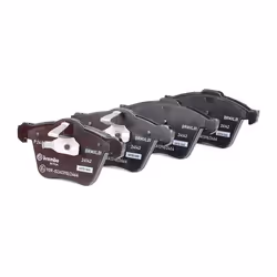 BREMBO P 24 077X Brake pad set excl. wear warning contact with anti-squeak plate without accessories VOLVO: V60 I, S60 II, XC70 II Estate