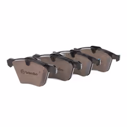 BREMBO P 24 077X Brake pad set excl. wear warning contact with anti-squeak plate without accessories VOLVO: V60 I, S60 II, XC70 II Estate