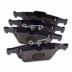 BREMBO P 24 148X Brake pad set excl. wear warning contact with anti-squeak plate without accessories FORD: FOCUS 3, KUGA 2, C-Max 2