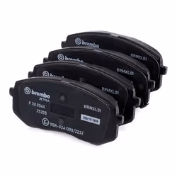 BREMBO P 30 056X Brake pad set with acoustic wear warning with anti-squeak plate with accessories KIA: Sportage IV, Sportage III, cee‘d II Hatchback