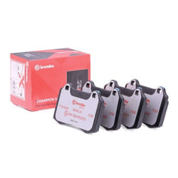 BREMBO P 36 020X Brake pad set excl. wear warning contact with anti-squeak plate without accessories VOLVO: V70 2, S60 I, JAGUAR: XJ Saloon