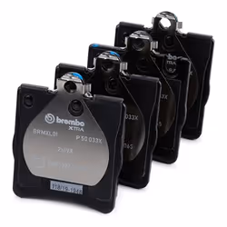 BREMBO P 50 033X Brake pad set prepared for wear warning indicator with anti-squeak plate without accessories MERCEDES-BENZ: CLK Coupe, C-Class Saloon