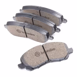 BREMBO P 54 030X Brake pad set with acoustic wear warning with piston clip, with anti-squeak plate with accessories MITSUBISHI: OUTLANDER 3
