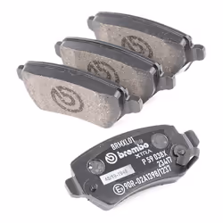 BREMBO P 59 038X Brake pad set with acoustic wear warning with brake caliper screws, with anti-squeak plate with accessories VAUXHALL: Zafira Mk2