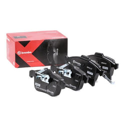 BREMBO P 59 045X Brake pad set with acoustic wear warning with anti-squeak plate without accessories VAUXHALL: Corsa Mk3, Zafira Mk2, Astra Mk5