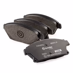 BREMBO P 59 077X Brake pad set with acoustic wear warning with anti-squeak plate with accessories VAUXHALL: Astra Mk6, Mokka / Mokka X, ZAFIRA Mk3
