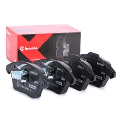 BREMBO P 61 076X Brake pad set excl. wear warning contact with anti-squeak plate without accessories PEUGEOT: 208 I Hatchback, 3008 I, 308 I Hatchback