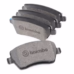 BREMBO P 68 033X Brake pad set excl. wear warning contact with brake caliper screws, with anti-squeak plate with accessories RENAULT: Megane 4, Clio 4