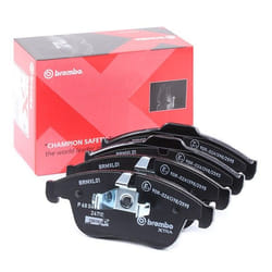BREMBO P 68 047X Brake pad set excl. wear warning contact with anti-squeak plate without accessories RENAULT: Clio 4, MEGANE 3 Grandtour, SCENIC 3