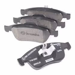 BREMBO P 68 050X Brake pad set excl. wear warning contact with anti-squeak plate without accessories RENAULT: Arkana I, MEGANE 3 Grandtour, SCENIC 3