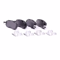 BREMBO P 78 021X Brake pad set with acoustic wear warning with anti-squeak plate with accessories SUBARU: Forester IV, Impreza III Hatchback