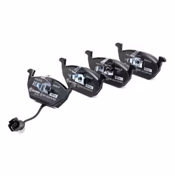 BREMBO P 85 072X Brake pad set incl. wear warning contact with anti-squeak plate without accessories VOLKSWAGEN: Golf 5, Golf 4, GOLF 6