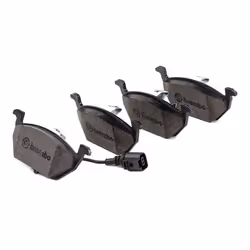 BREMBO P 85 072X Brake pad set incl. wear warning contact with anti-squeak plate without accessories VOLKSWAGEN: Golf 5, Golf 4, GOLF 6