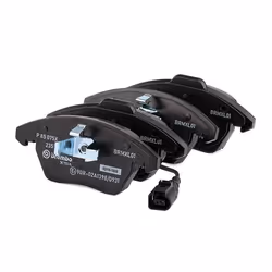 BREMBO P 85 075X Brake pad set incl. wear warning contact with anti-squeak plate without accessories VOLKSWAGEN: Golf 5, Polo V Hatchback - Additional view 5