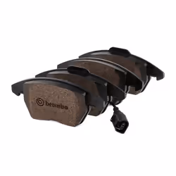 BREMBO P 85 075X Brake pad set incl. wear warning contact with anti-squeak plate without accessories VOLKSWAGEN: Golf 5, Polo V Hatchback - Additional view 6