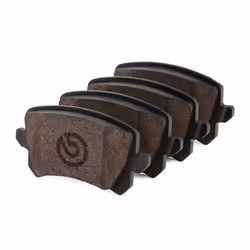 BREMBO P 85 109X Brake pad set excl. wear warning contact with brake caliper screws, with anti-squeak plate with accessories VOLKSWAGEN: CC, Golf 5 - Additional view 4