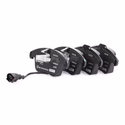 BREMBO P 85 112X Brake pad set incl. wear warning contact with anti-squeak plate without accessories VOLKSWAGEN: Tiguan I, Sharan II, AUDI: Q3