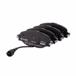 BREMBO Xtra P 85 126X Brake pad set incl. wear warning contact with brake caliper screws, with anti-squeak plate with accessories - Additional view 5
