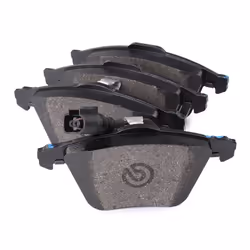 BREMBO P 85 129X Brake pad set incl. wear warning contact with anti-squeak plate without accessories AUDI: TT Coupe, A3 Sportback, A3 Hatchback