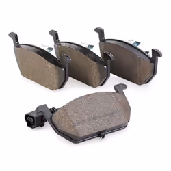BREMBO P 85 137X Brake pad set incl. wear warning contact with anti-squeak plate without accessories VOLKSWAGEN: Golf 7, GOLF 6, Golf 7 Variant
