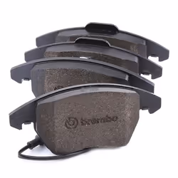 BREMBO P 85 146X Brake pad set incl. wear warning contact with anti-squeak plate without accessories VOLKSWAGEN: Golf Plus / Crossgolf, Jetta 3
