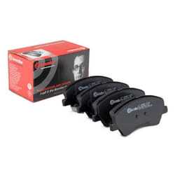 BREMBO P 30 098 Brake pad set with acoustic wear warning with piston clip, with anti-squeak plate with accessories KIA: Stonic Hatchback, Rio 4