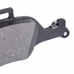 BREMBO P 06 107 Brake pad set prepared for wear warning indicator with piston clip, with anti-squeak plate with accessories, with counterweights - Additional view 4