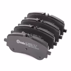 BREMBO P 85 172 Brake pad set excl. wear warning contact with brake caliper screws, with anti-squeak plate with accessories VOLKSWAGEN: Amarok Pickup