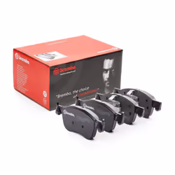 BREMBO P 24 210 Brake pad set excl. wear warning contact with piston clip, with anti-squeak plate with accessories FORD: FIESTA 7 - Additional view 5