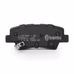 BREMBO P 30 103 Brake pad set with acoustic wear warning with piston clip, with anti-squeak plate with accessories KIA: Sportage IV, Stonic Hatchback