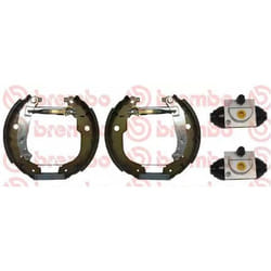 BREMBO K 61 086 Brake Set, drum brakes PEUGEOT: 207 Hatchback, 208 I Hatchback, CITROËN: DS3 Hatchback