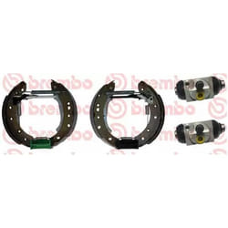 BREMBO K 68 073 Brake Set, drum brakes RENAULT: CLIO 3, TWINGO 2