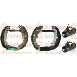 BREMBO K 15 001 Brake Set, drum brakes CHEVROLET: Matiz