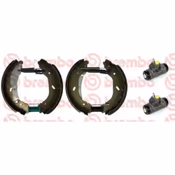 Brake Set, drum brakes; BREMBO; for FORD, LDV; 4068141, 4455986, 4525732, 4841295, 4841296