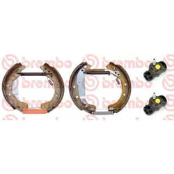 BREMBO K 59 037 Brake Set, drum brakes